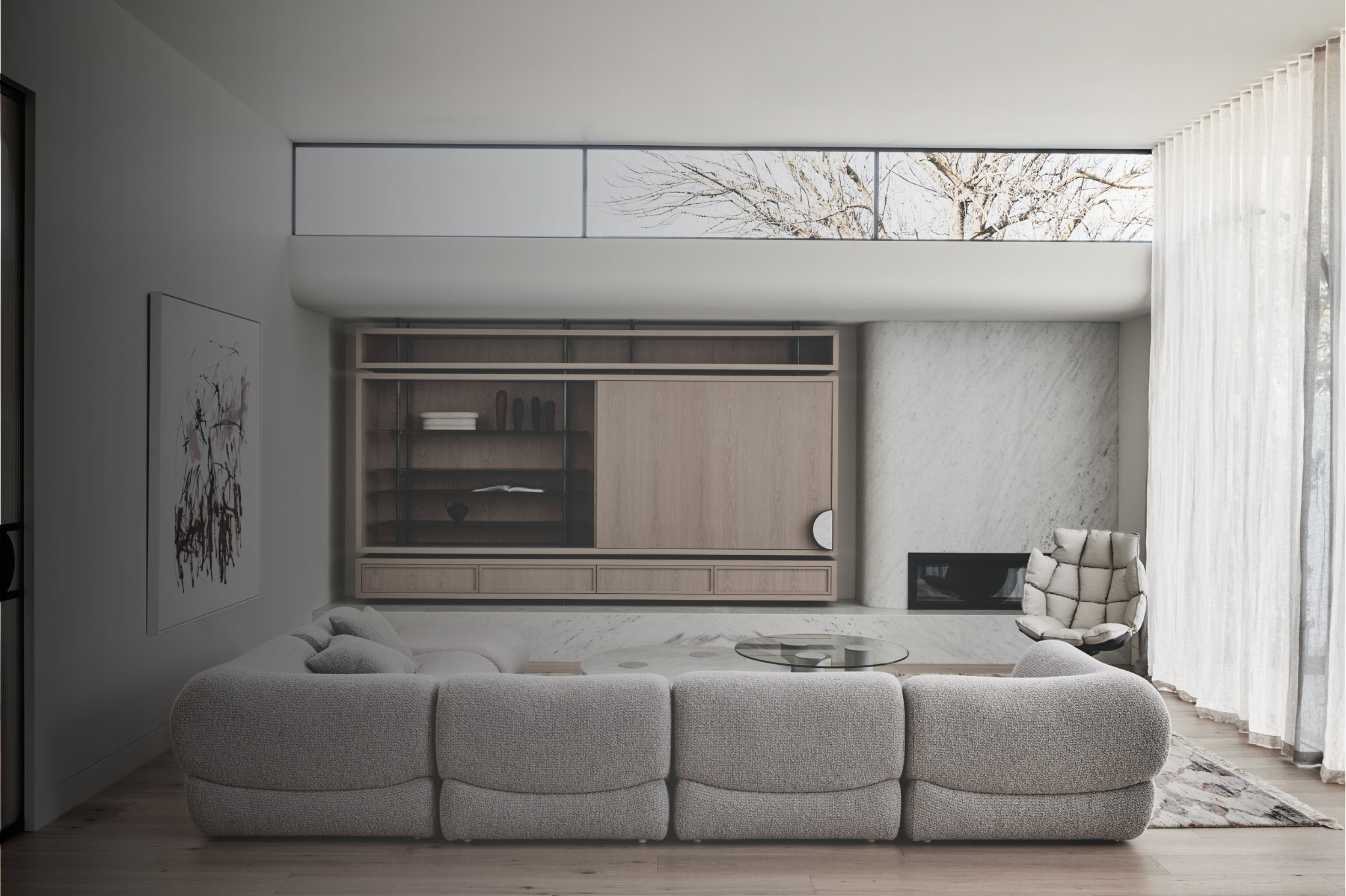 living room area at cassandra walker in malvern